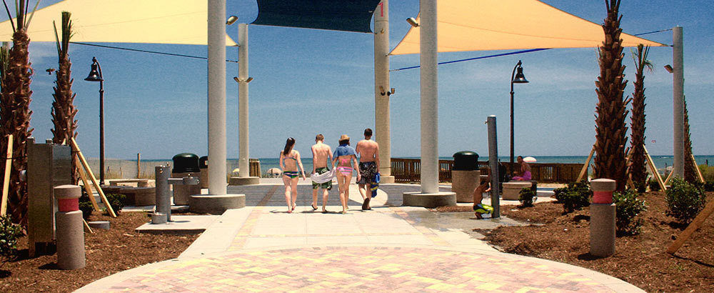 فندق Bar Harbor On The Oceanfront شاطئ ميرتل المظهر الخارجي الصورة